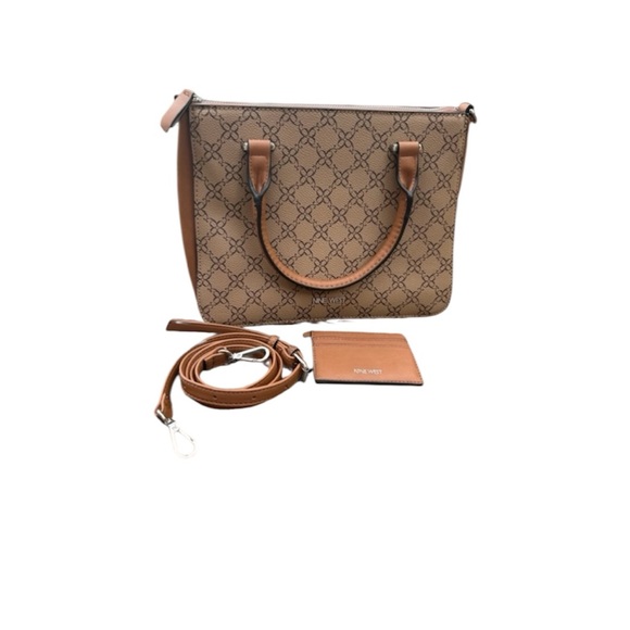 Nine West Handbags - Nine West Kameron satchel with cardholder and Crossbody strap. NWOT